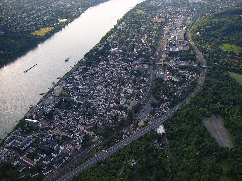 Königswinter – Stadtansicht
