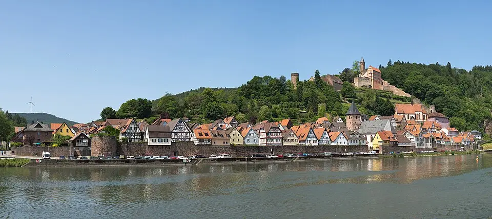 Hirschhorn (Neckar) – Stadtansicht