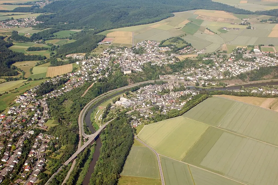 Runkel – Stadtansicht