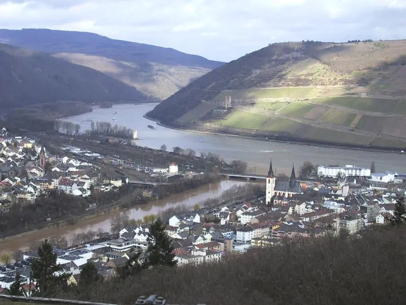 Bingen am Rhein – Stadtansicht