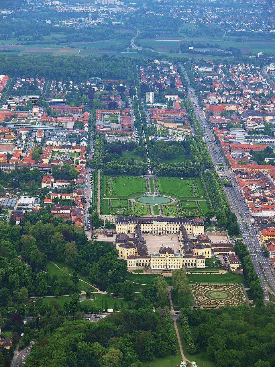 Ludwigsburg – Stadtansicht