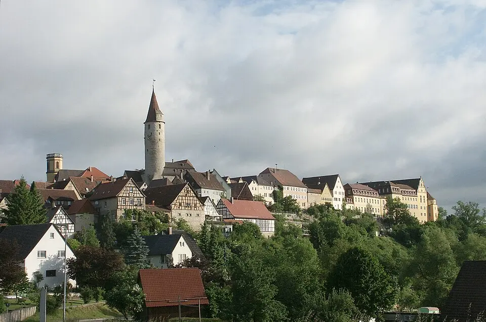 Kirchberg an der Jagst – Stadtansicht