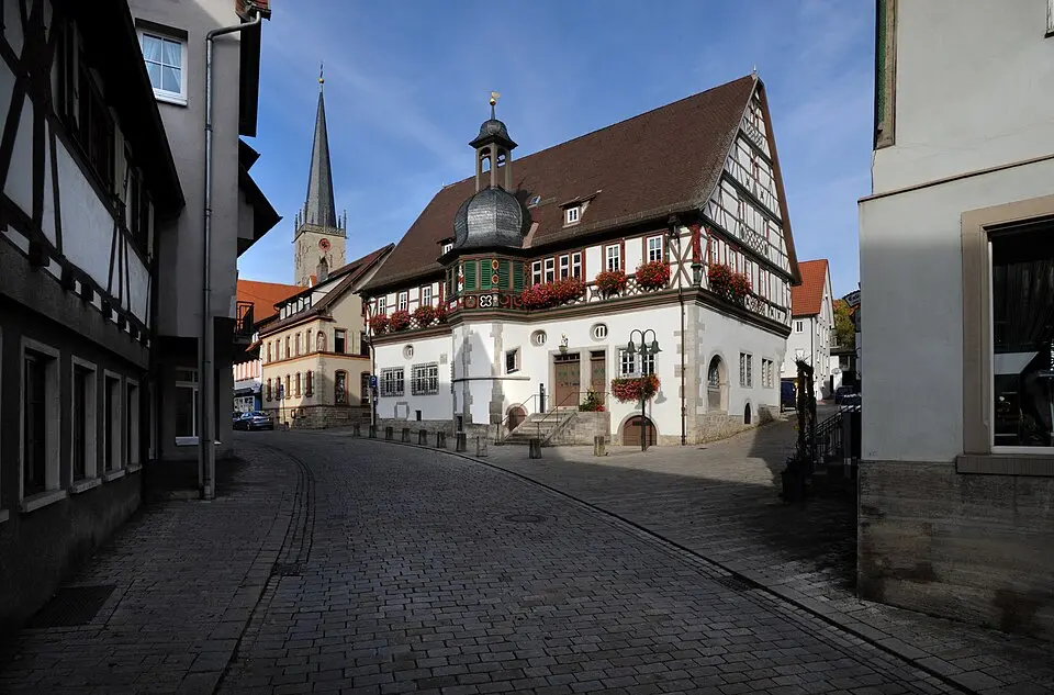 Grünsfeld – Stadtansicht