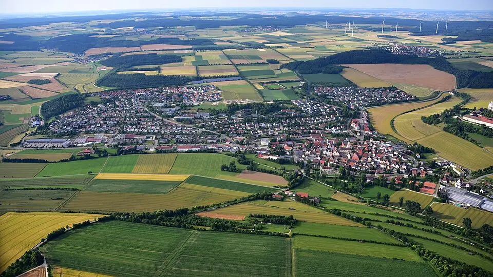 Neresheim – Stadtansicht