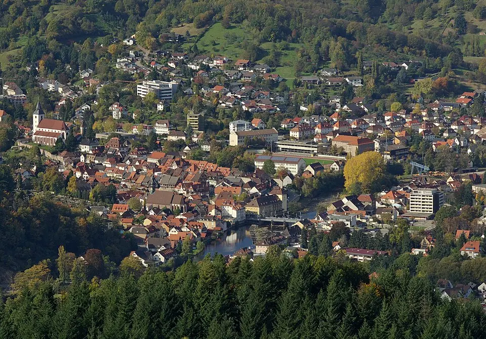 Gernsbach – Stadtansicht