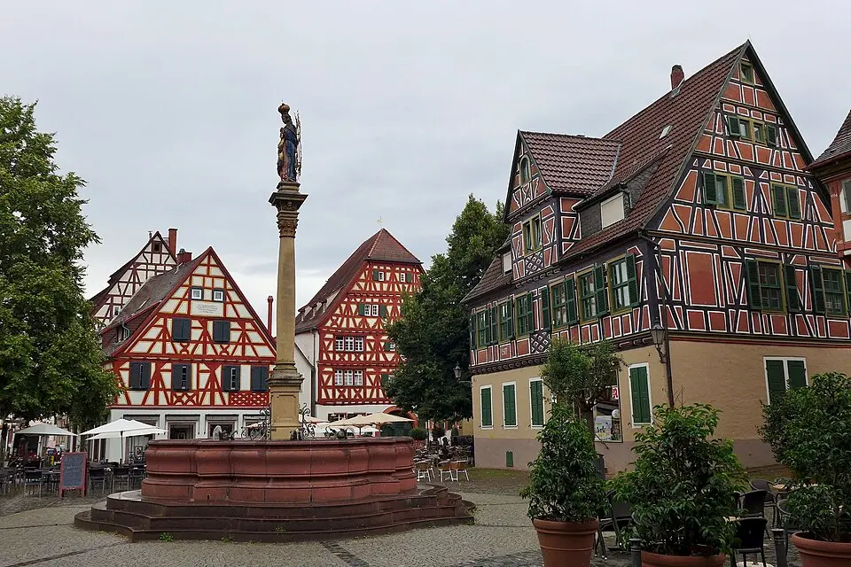 Ladenburg – Stadtansicht