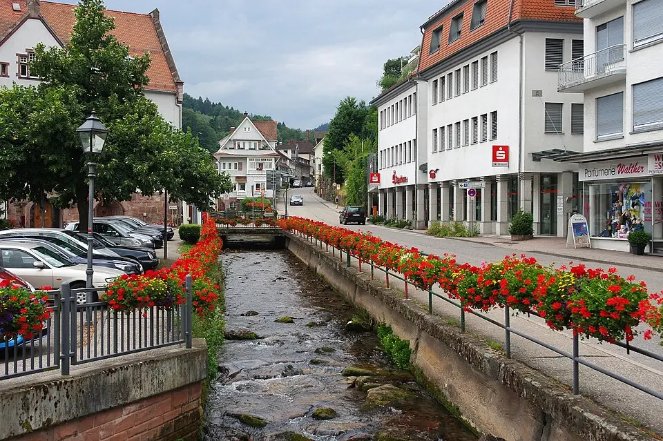 Bad Herrenalb – Stadtansicht