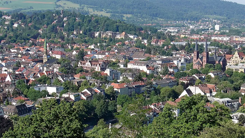 Freiburg im Breisgau – Stadtansicht