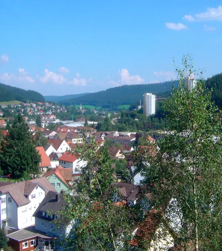 Furtwangen im Schwarzwald – Stadtansicht