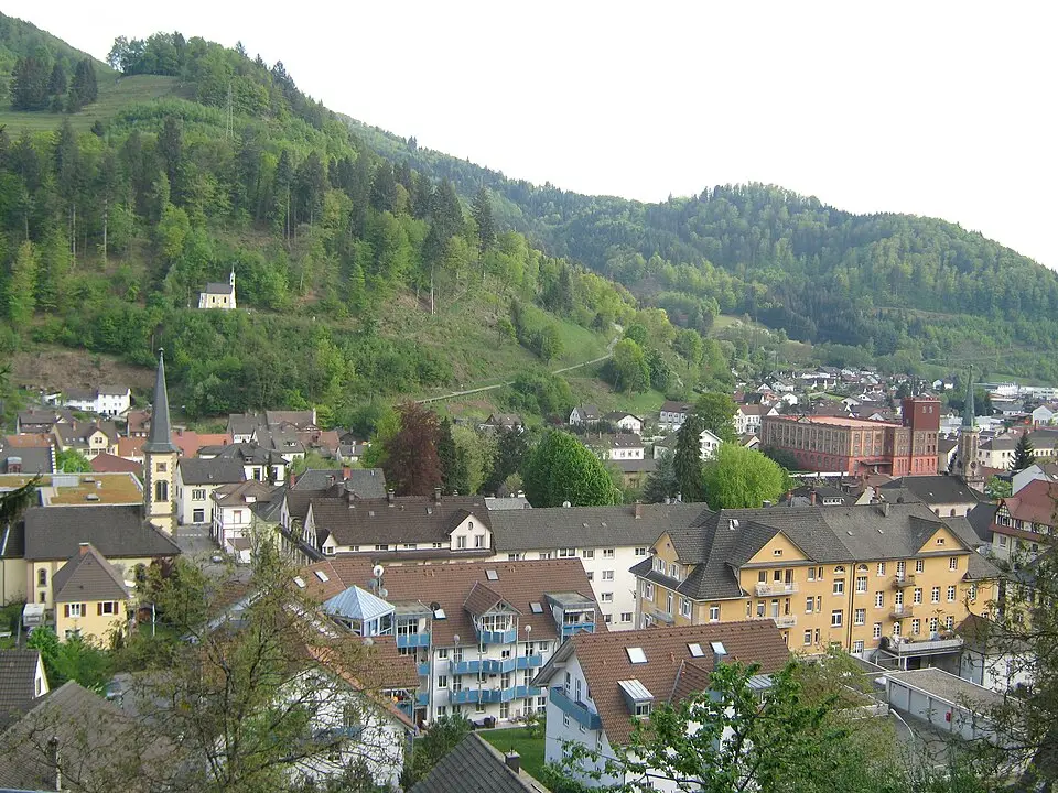 Zell im Wiesental – Stadtansicht