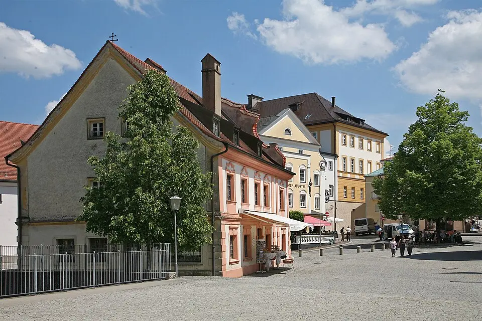 Altötting – Stadtansicht