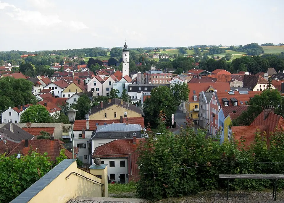 Dorfen – Stadtansicht