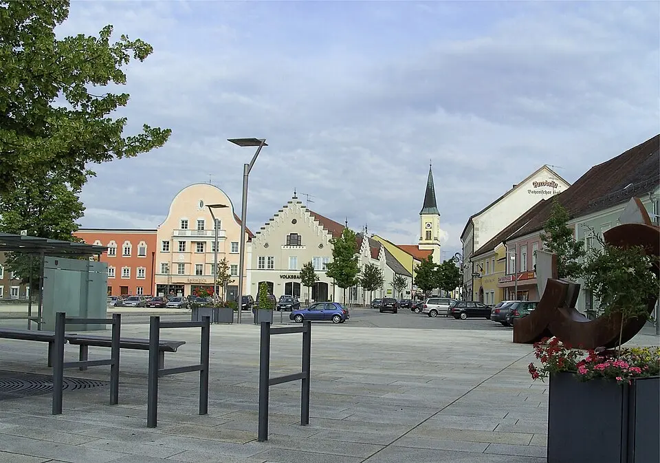 Osterhofen – Stadtansicht