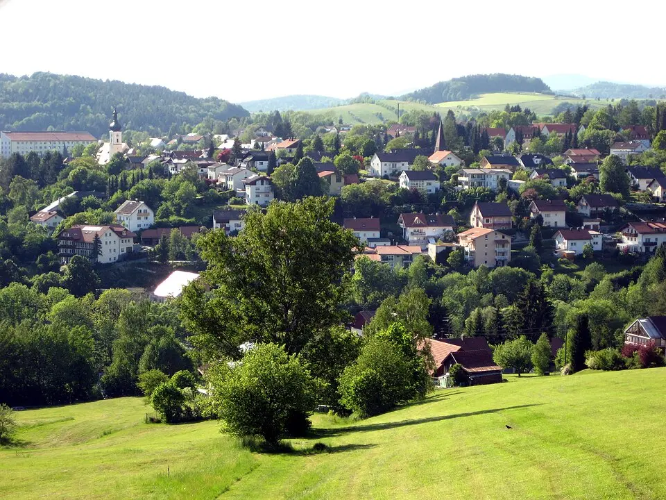 Grafenau – Stadtansicht
