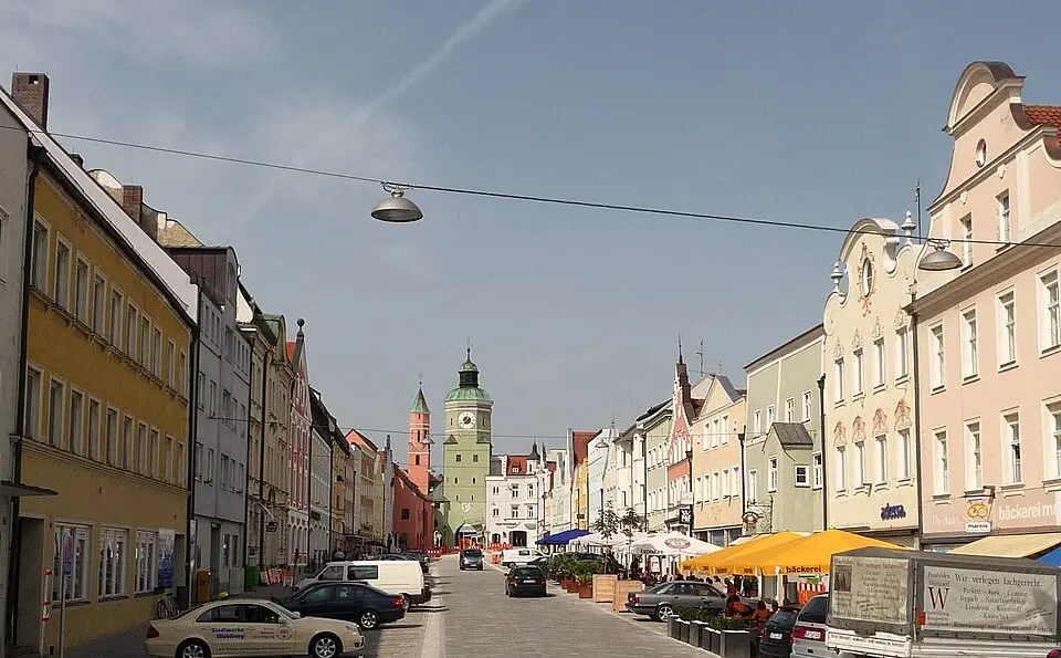 Vilsbiburg – Stadtansicht