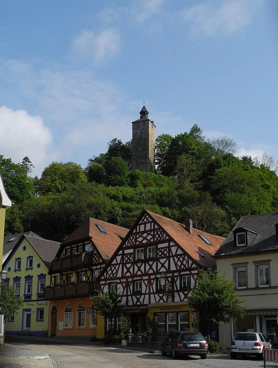Bad Berneck i.Fichtelgebirge – Stadtansicht