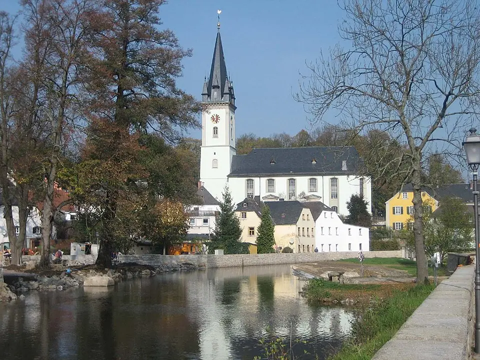 Schwarzenbach a.d.Saale – Stadtansicht