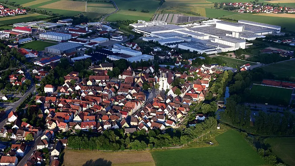 Herrieden – Stadtansicht