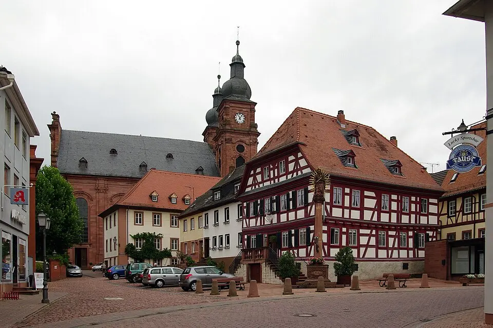 Amorbach – Stadtansicht