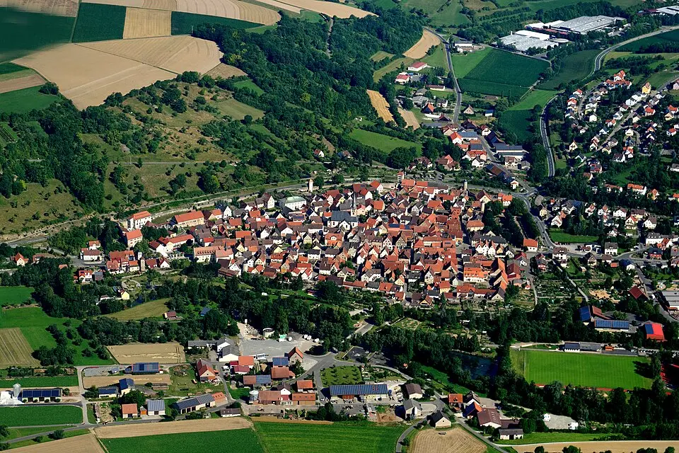 Röttingen – Stadtansicht