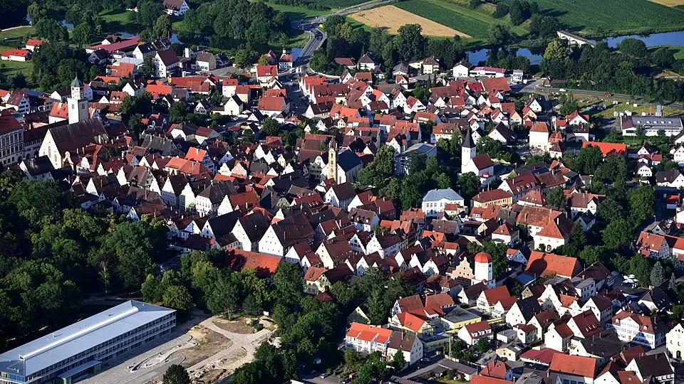 Oettingen i.Bay. – Stadtansicht