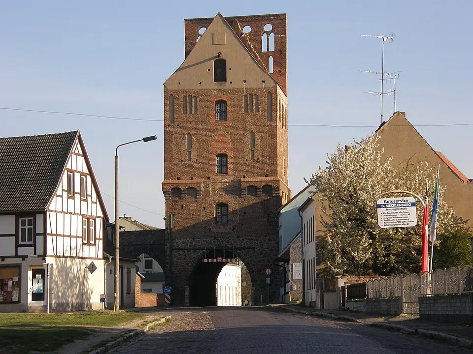 Gartz (Oder) – Stadtansicht