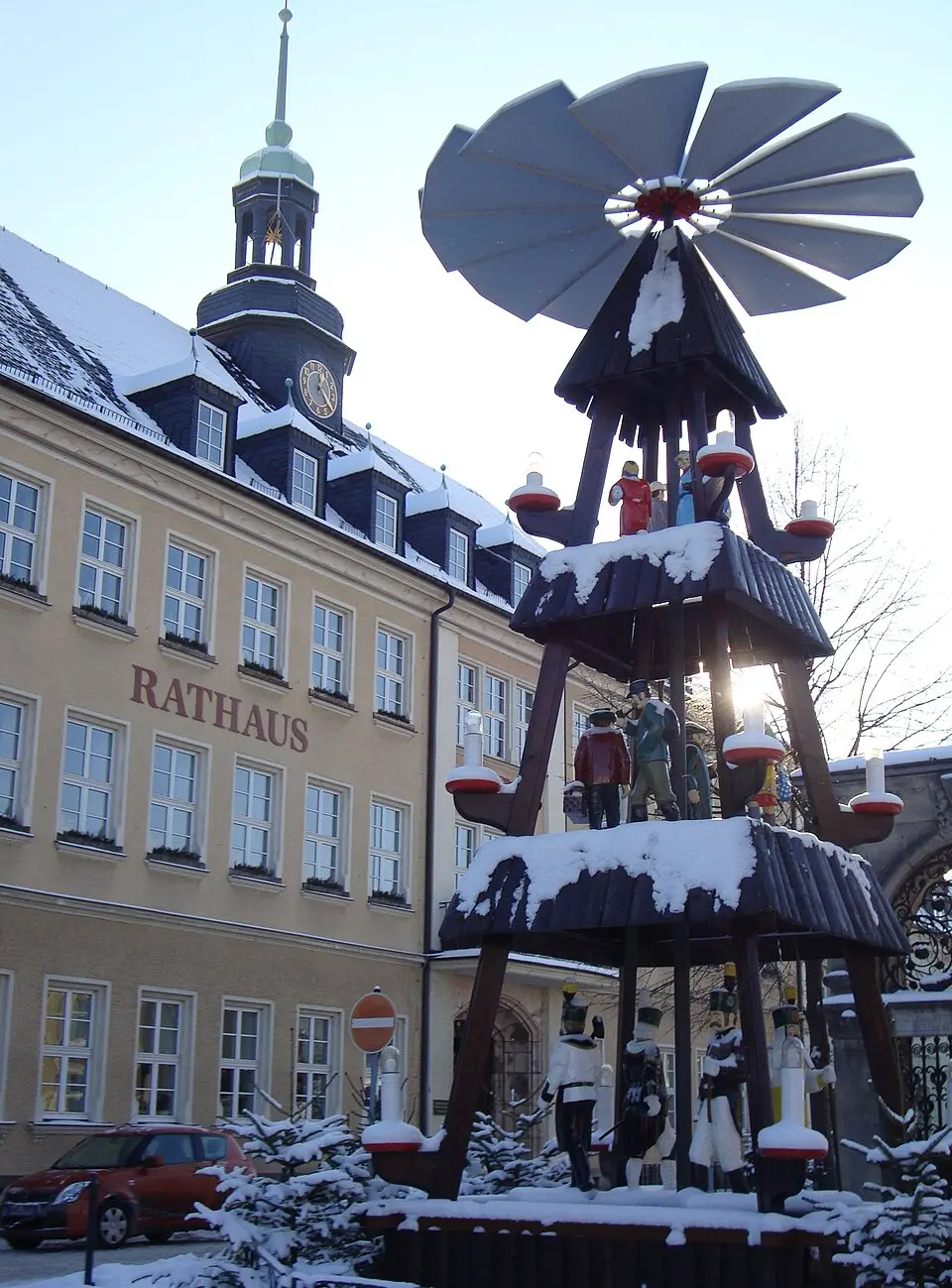 Ehrenfriedersdorf – Stadtansicht