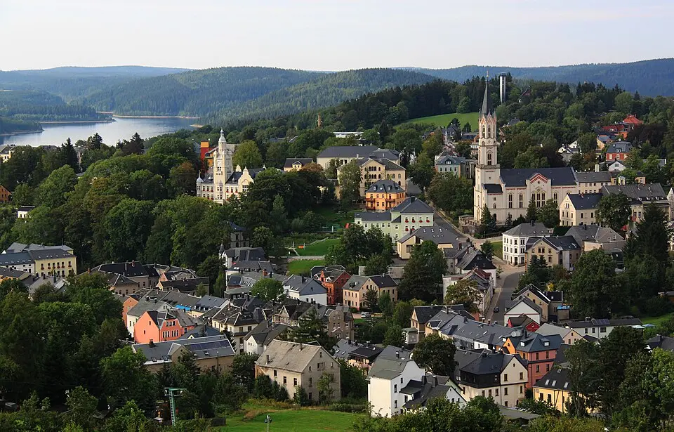 Eibenstock – Stadtansicht