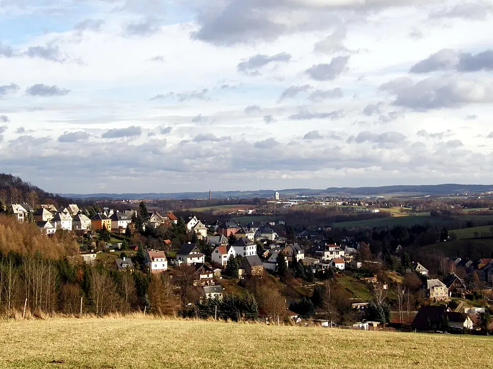 Oelsnitz/Erzgeb. – Stadtansicht