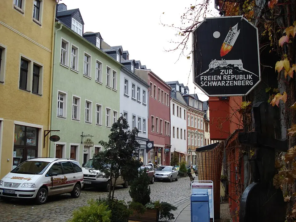 Schwarzenberg/Erzgeb. – Stadtansicht
