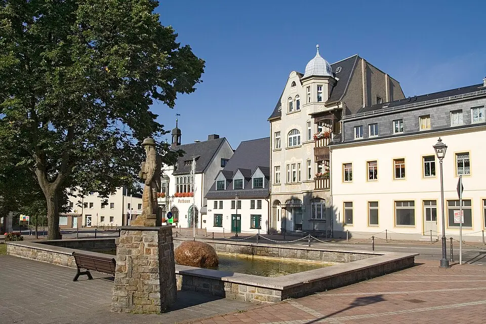 Brand-Erbisdorf – Stadtansicht
