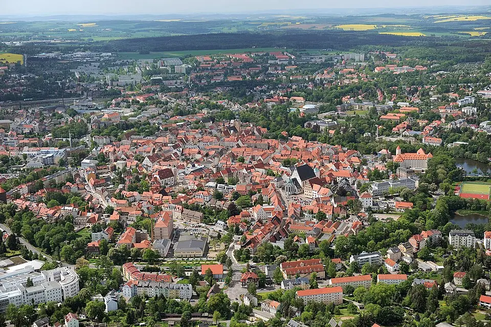 Freiberg – Stadtansicht