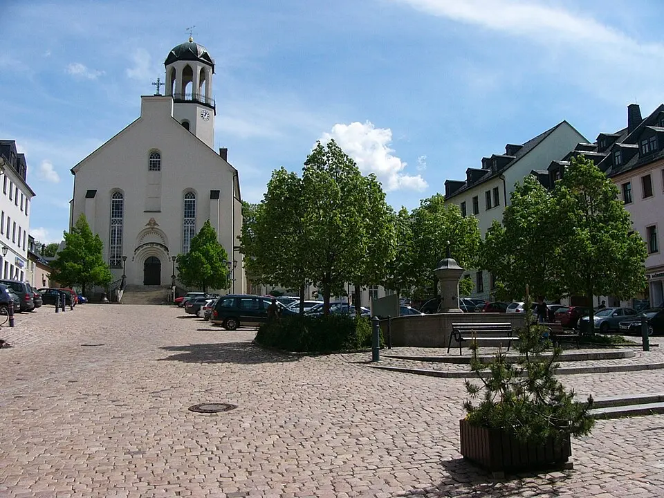 Auerbach/Vogtl. – Stadtansicht