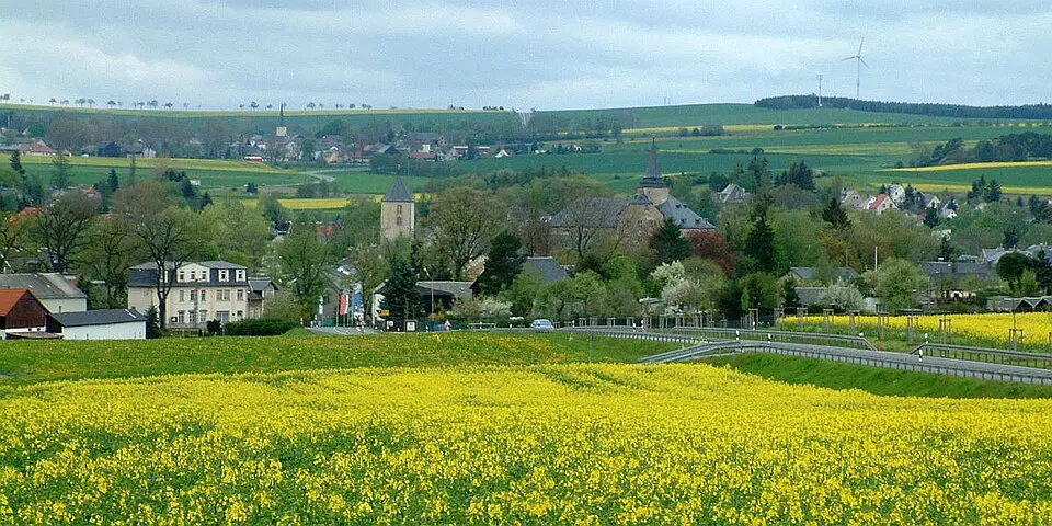 Pausa-Mühltroff – Stadtansicht