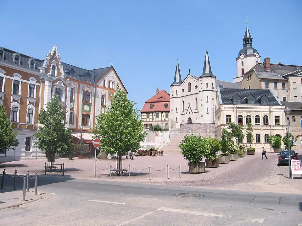 Meerane – Stadtansicht