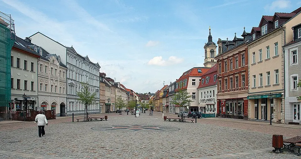 Werdau – Stadtansicht