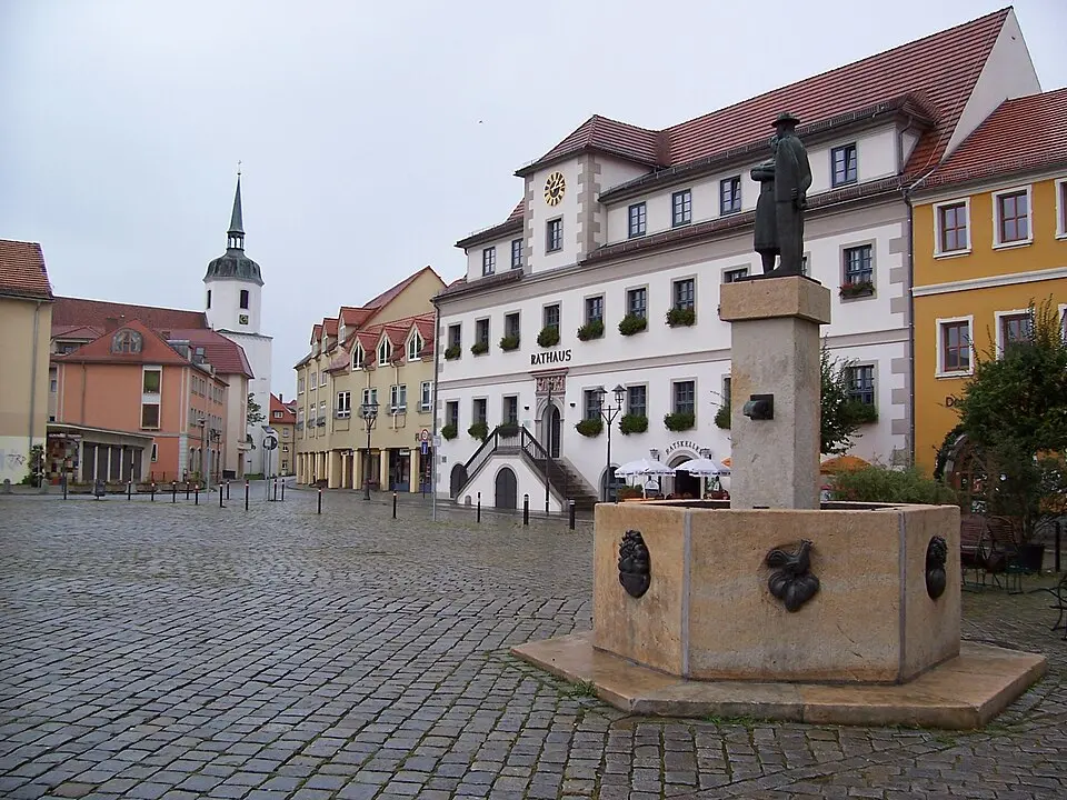 Hoyerswerda / Wojerecy – Stadtansicht