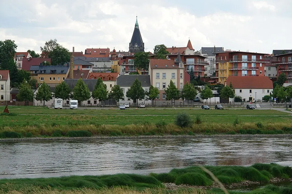 Riesa – Stadtansicht