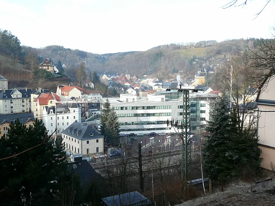 Glashütte – Stadtansicht