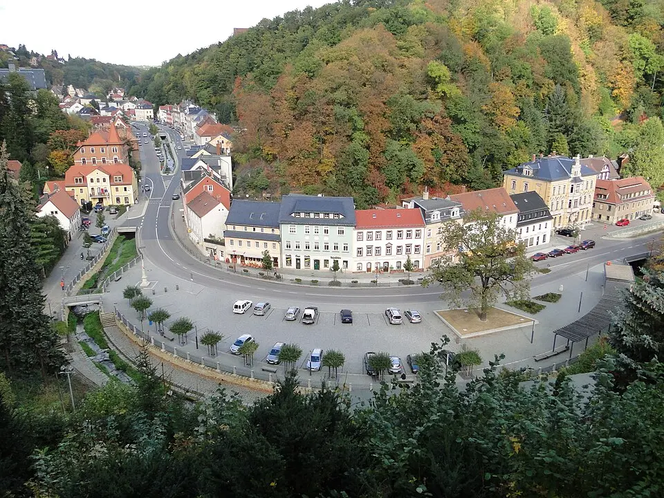 Tharandt – Stadtansicht