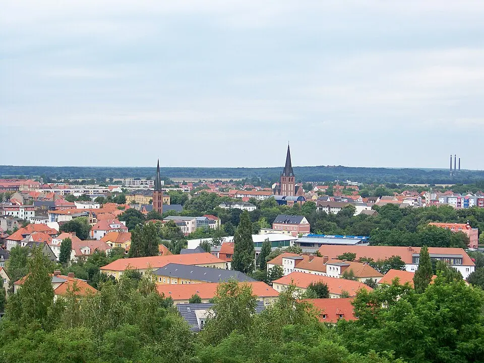 Bitterfeld-Wolfen – Stadtansicht