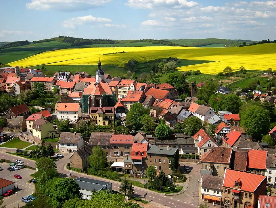 Mansfeld – Stadtansicht