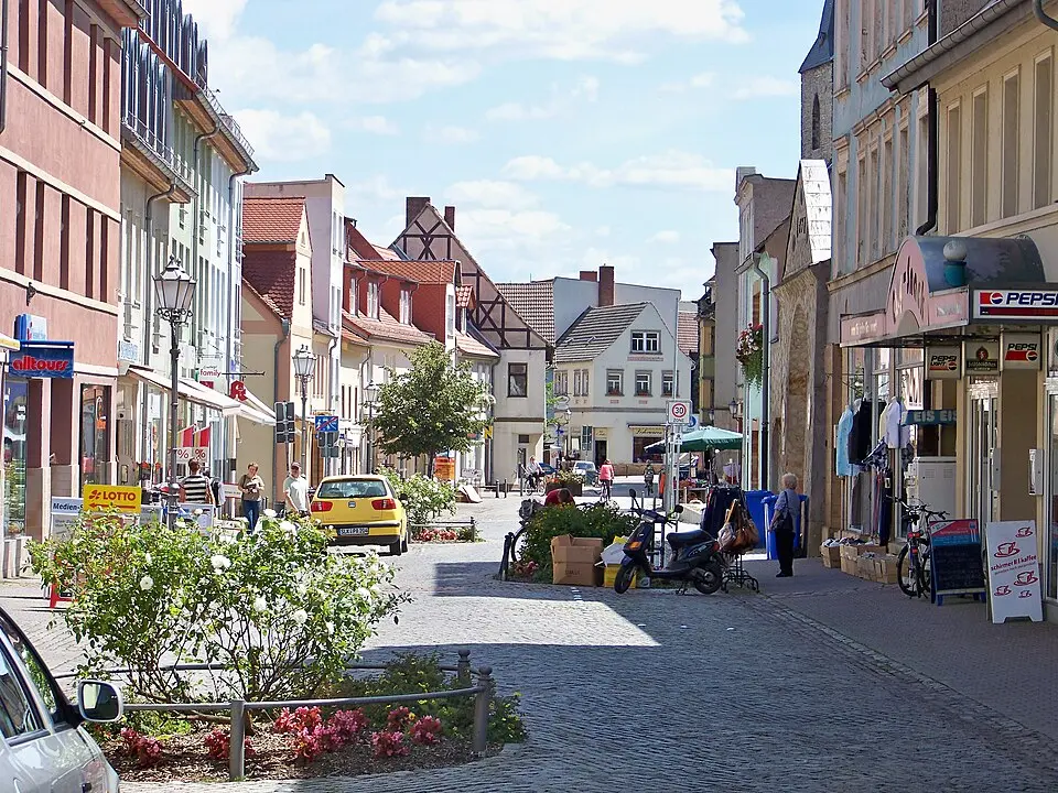 Calbe (Saale) – Stadtansicht