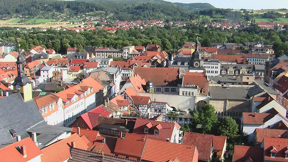 Rudolstadt – Stadtansicht
